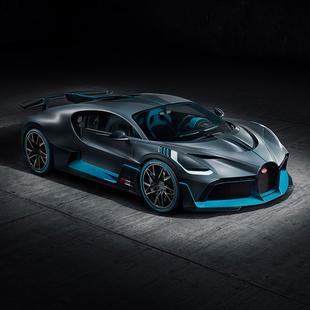 比美高118布加迪divochiron跑车合金仿真汽车模型收藏摆件礼物