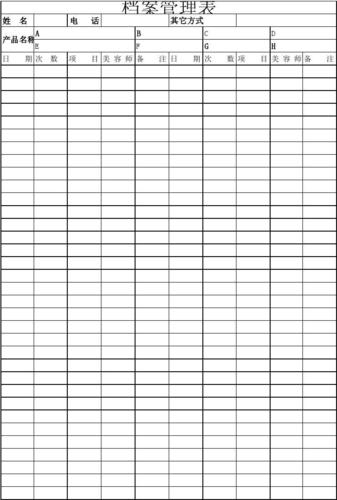 你可能喜欢 公司档案分类 公司档案管理表格 公司案例 设备档案管理