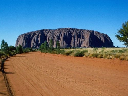 澳大利亚艾尔斯巨石(ayers rock)图
