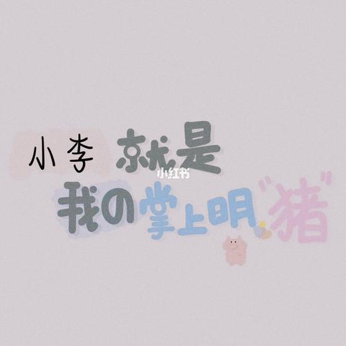 姓氏壁纸〕小李小李_壁纸_今日壁纸_素材_壁纸