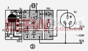 家电漏电报警插座简单电路