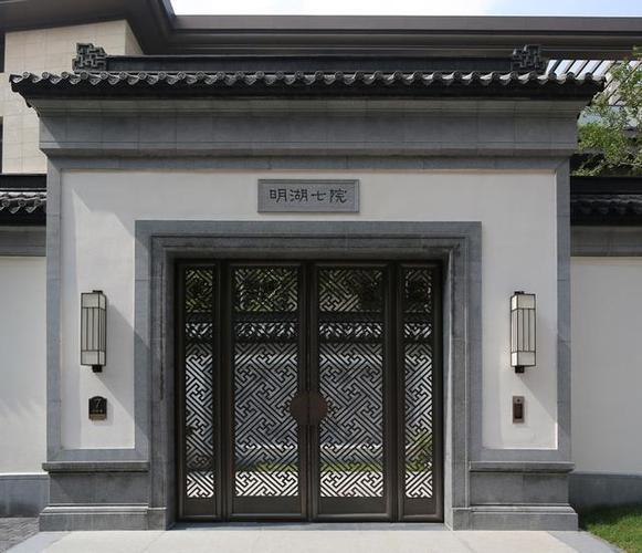 浅谈现代中式门头值得收藏