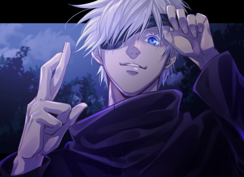 二次元动漫美图更新咒术回战五条悟第20期