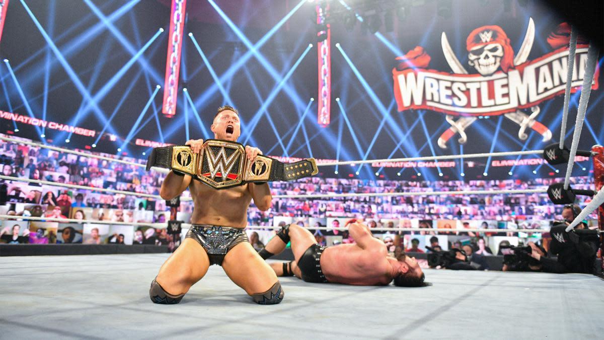 米兹vs莱斯利wwe冠军赛五大潜在结局,米兹凶多吉少!