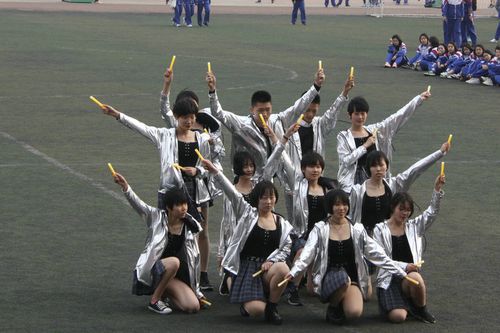 济南一中成功举办2019年春季体育节健美操大赛