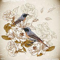 欧美复古风素材