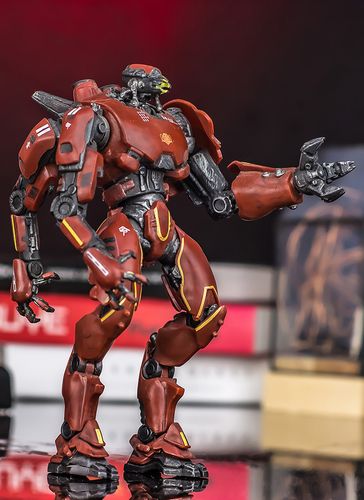 太平洋暴风赤红复仇者流浪者尤里中国美国机甲手办潮玩盲盒