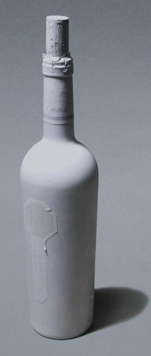 红酒瓶素描画法步骤示范教程