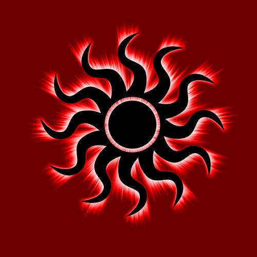 太阳图腾素材图片