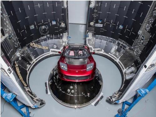 本月,spacex将把一辆特斯拉跑车送上太空