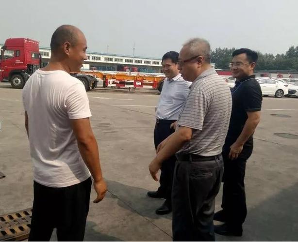 酷暑送清凉 关怀沁人心——公司领导高维军,郭玉军慰问一线员工