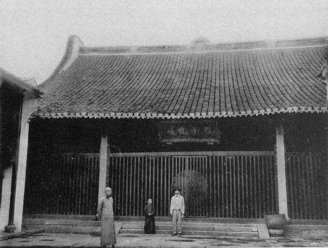1906年浙江宁波老照片 百年前的天一阁月湖雪窦寺