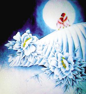 大千门人赵同相《月光曲》