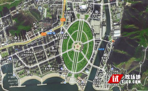 大连星海广场 试驾场地