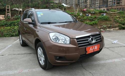 吉利汽车-gx7 2012款 1.8l 手动行政版
