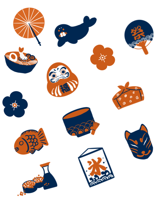 对于日本元素的印象 日常包装练手