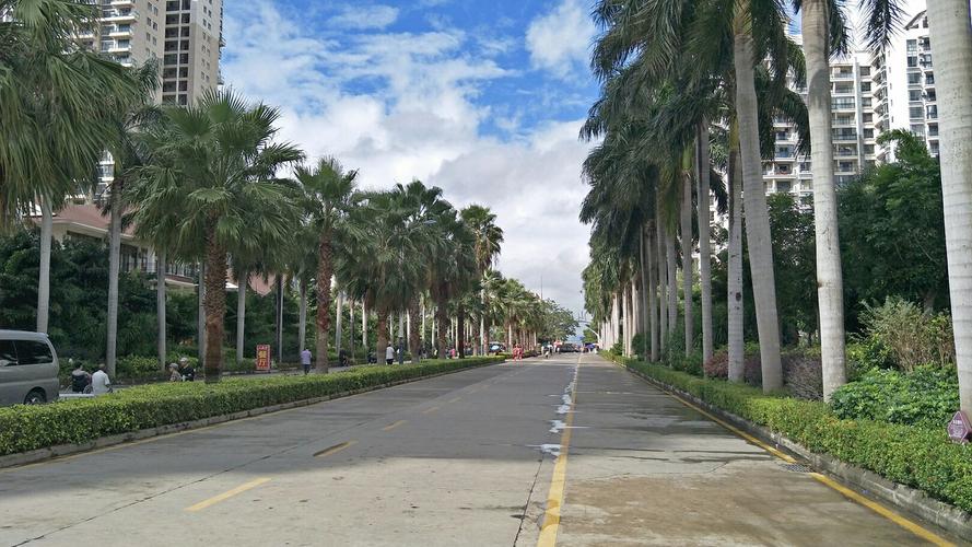 海南乐东县九所镇新区掠影.