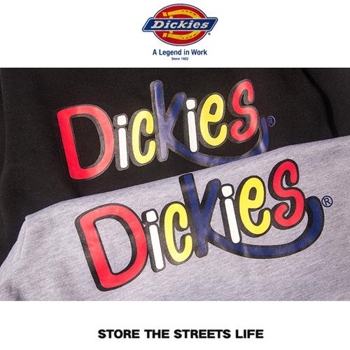 美式潮牌迪克dickies男式卫衣多彩logo印花纯棉加绒