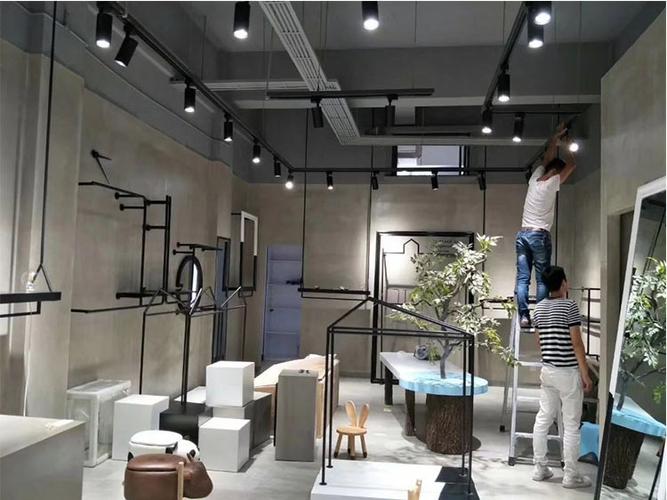 12瓦led明装射灯20w24w吊装轨道灯7w吊杆吸顶式导轨灯