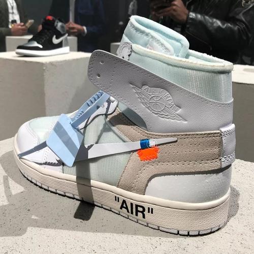 新货鞋报丨白色 ow x aj1 连陪跑的机会都没有?