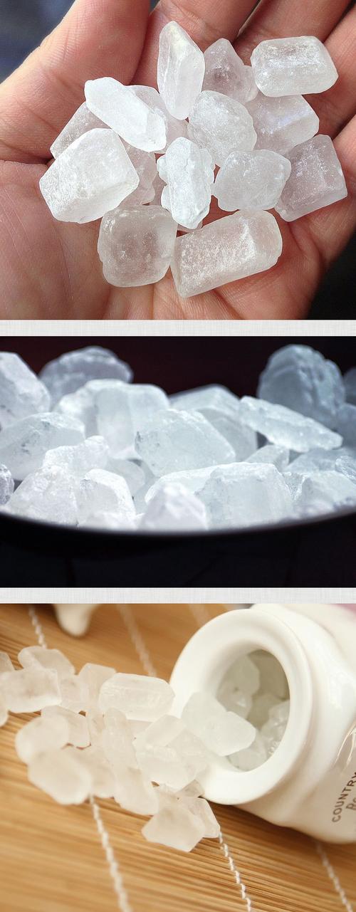 广食园单晶体冰糖白冰糖老冰糖食糖甘蔗白糖特产炖汤