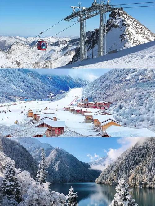 成都周边游|鹧鸪山滑雪 达古冰川 九寨沟_冰川_滑雪_周边游_旅行_冬天