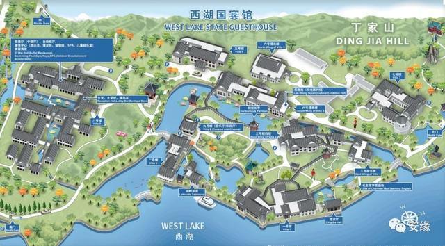 深扒:西湖中的西湖;多国元首下榻的540亩国宾馆的神秘