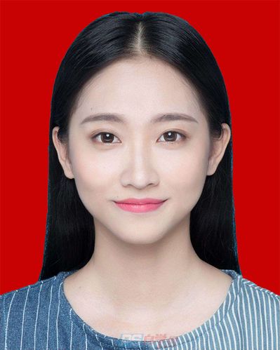 ps如何给蓝色证件照换背景颜色