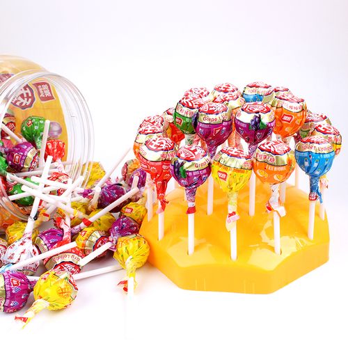 雅客天天棒1260g桶装真知棒水果棒棒糖喜糖硬糖糖果