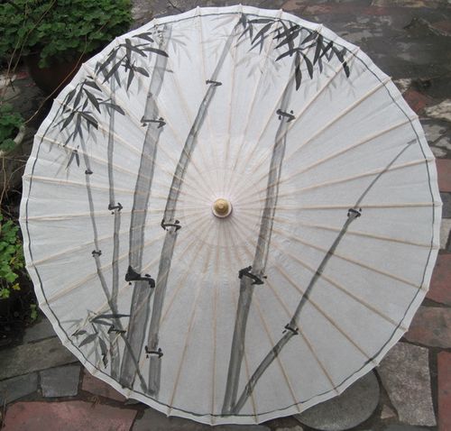 高风亮节 手绘 礼品 装饰 传统 古典 舞蹈 防晒 防雨 泸州油纸伞