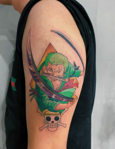 2020最新索隆纹身图案大全 超好看的索隆纹身设计(13)