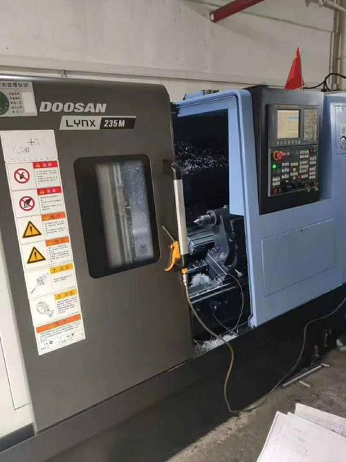 二手设备转让 二手机床 低价转让二手韩国斗山lynx235m车铣复合二手车