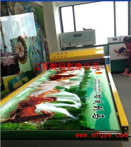 三门冰晶画设备 金华艺术玻璃画设备水晶烤瓷画