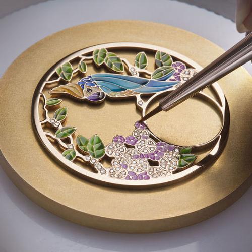 掐丝珐琅艺术@北坤人素材