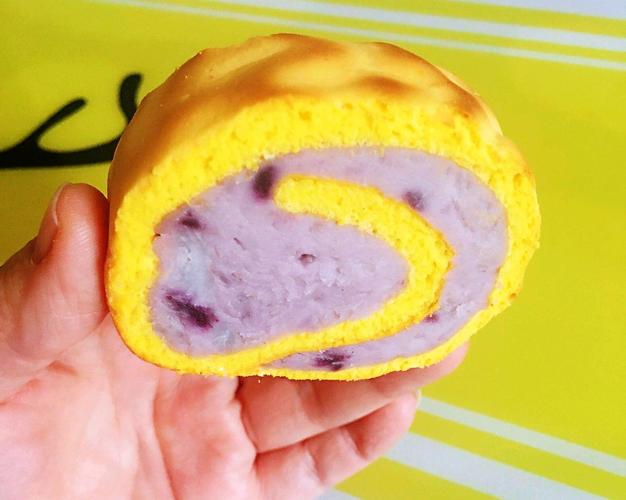 料多多的芋泥虎皮卷