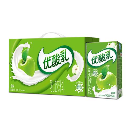 伊利 优酸乳 原味酸奶牛奶饮品250ml*24盒/箱