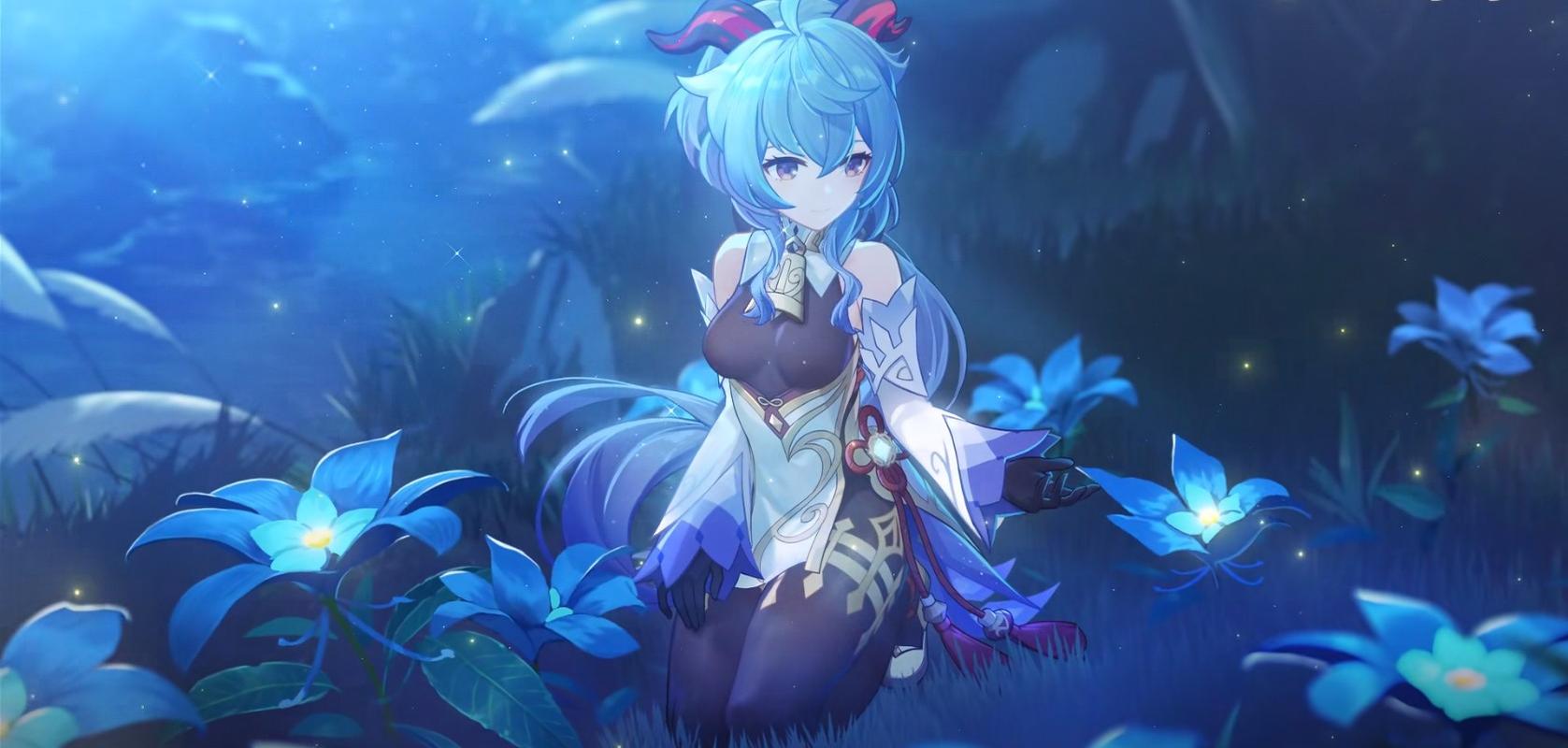 原神甘雨高清原画壁纸