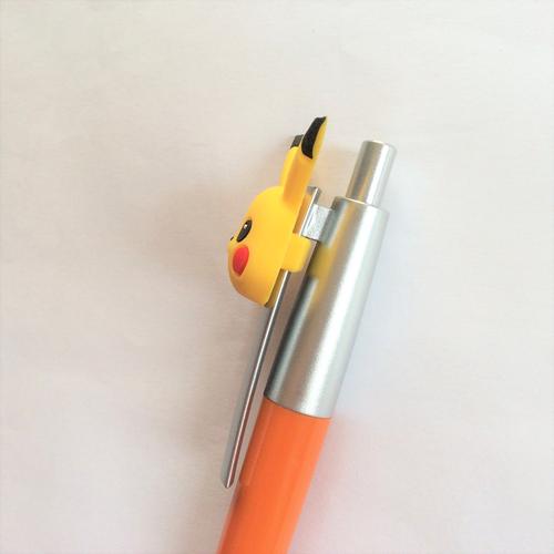 定制硅胶立体瓶子笔帽 软胶卡通公仔笔头 笔夹护士笔中性笔配饰
