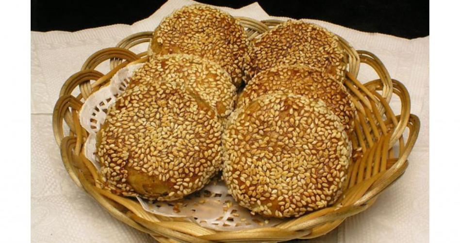 天津烧饼麻酱麻将烧饼特产芝麻酱烧饼天津北京风味小吃清真麻酱包麻酱