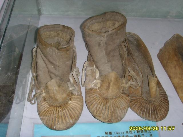 东北三宝里的靰鞡鞋