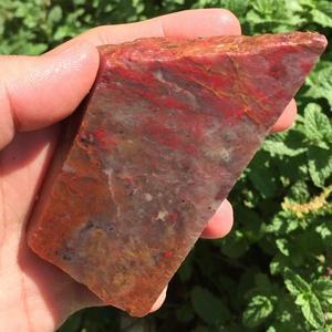 昌化鸡血石原石毛料牛角冻硬地鸡血石随形章胚料摆件巴林印章吊坠