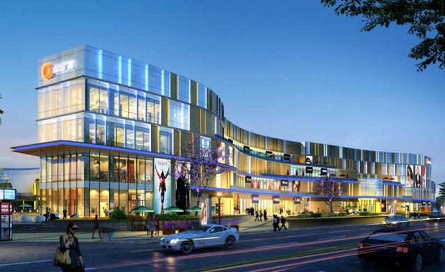 西安曲江金地广场:线条百变流畅够妖娆