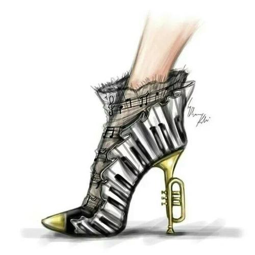 创意高跟鞋|插画|商业插画|37度modesign - 原创作品