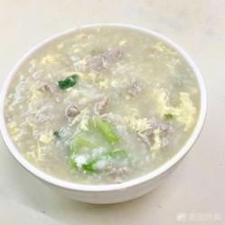 鲜蛋花瘦肉粥