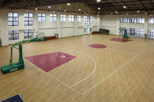 湖南运动体育地板 弹性篮球场木地板