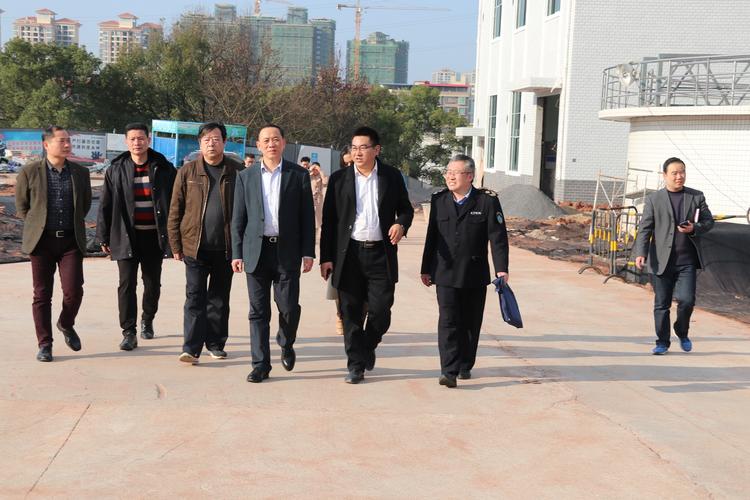 永州市政协副主席欧阳德群莅临市水务公司曲河水厂视察指导工作