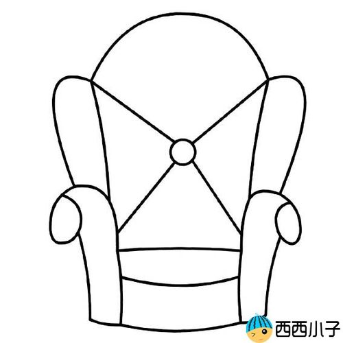 宝座的画法宝座简笔画