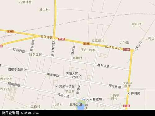 中国 河北省 沧州市 献县 韩村镇 韩村镇卫星地图 本站收录有:2021韩