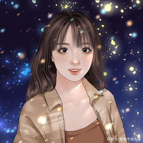 浪漫唯美的真人照片转漫画微信头像,喜欢的来画
