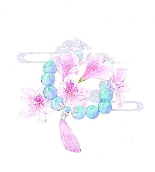 古风唯美手绘饰物分享